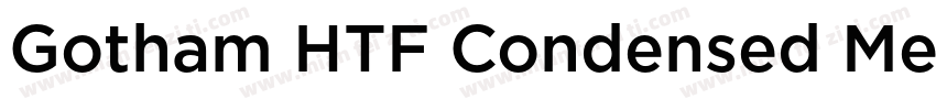 Gotham HTF Condensed Medium字体转换